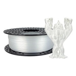 Filament AzureFilm Pla Silk White 1.75 mm 1 KG