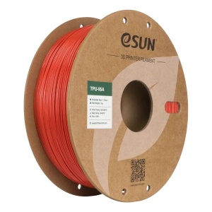 Filament elastic TPU eSUN Red 1,75 mm 1 kg