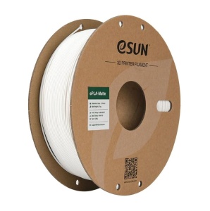 Filament eSUN e PLA Mat White (Alb) 1.75 mm 1 kg