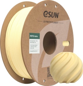 Filament eSUN Petg MAT Almond Yellow 1,75 mm 1 KG