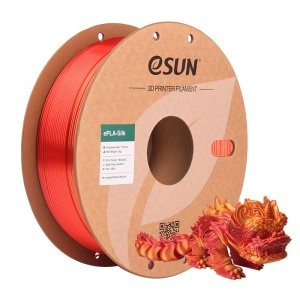 Filament eSUN PLA Silk Rainbow Scorching-Sun 1.75mm 1KG