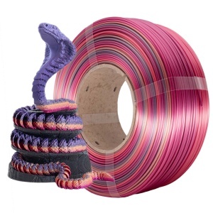 Filament PLA Refill AzureFilm Silk Rainbow Candy 1.75 mm 1 kg