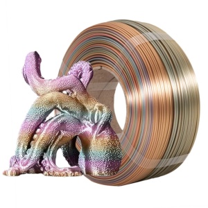 Filament PLA Refill AzureFilm Silk Rainbow Tropicana 1.75 mm 1 kg