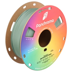Filament POLYMAKER Panchroma™ PLA Matte Muted Green 1KG ,1.75 mm - Img 1