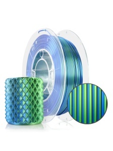 Filament Rosa 3D PLA Magic Silk Lagoon (blue + green) 1,75mm 300g