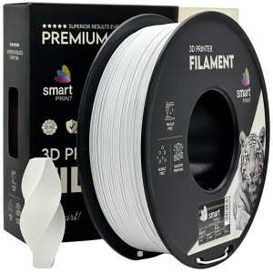 Filament Smart Print PLA+ White 1.75 mm 1 kg