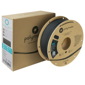 PolyLite LW-PLA 1.75mm Black (Negru) 800g - Img 2