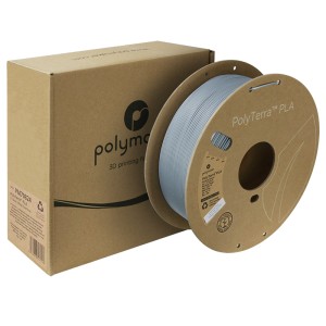 PolyTerra PLA 1.75mm Fossil Grey (Gri) 1kg - Img 2