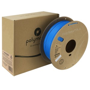 PolyTerra PLA 1.75mm Sapphire Blue (Albastru) 1kg - Img 2