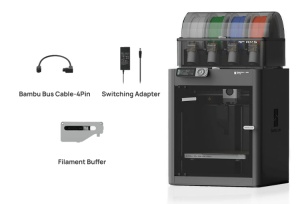 Bambu Lab P1S AMS 2 Pro Combo + Buffer Printer 3D