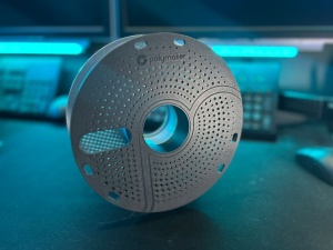 Bobină reutalizabilă printată pentru role refill BambuLab AzureFilm Polymaker