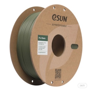 Filament eSUN e PLA Basic Olive Green 1,75 mm 1 KG