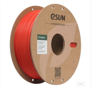 Filament eSUN e PLA-Basic Rosu 1,75 mm 1 KG
