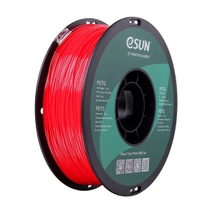 Filament eSUN PETG Solid Red ( rosu) 1.75 mm 1 kg - Img 1