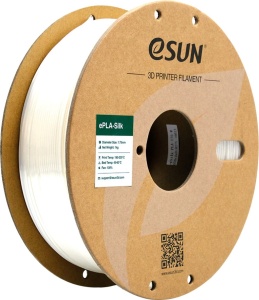 Filament eSUN PLA Silk White (Alb) 1,75 mm 1 KG