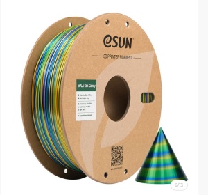 Filament eSUN PLA Tricolor Silk Candy Gold-Blue-Green 1,75 mm 1 KG