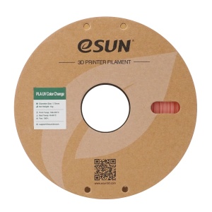 Filament eSUN PLA-UV Color Change Red 1,75 mm 1 KG - Img 2