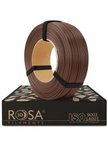 Filament Rosa 3D ReFill PLA Starter Chocolate Brown 1,75mm 1Kg