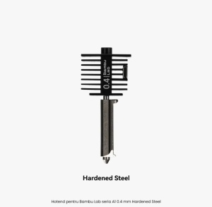 Hotend pentru Bambu Lab seria A1 0.4 mm Hardened Steel