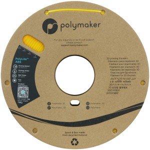 PolyLite ABS 1.75mm Yellow (Galben) 1kg - Img 3