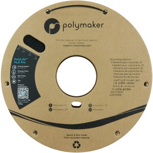 PolyLite PLA Pro 1.75mm Black (Negru) 1kg - Img 3