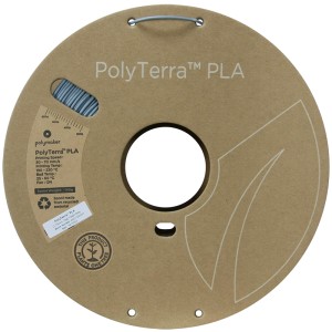 PolyTerra PLA 1.75mm Fossil Grey (Gri) 1kg - Img 3