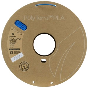 PolyTerra PLA 1.75mm Sapphire Blue (Albastru) 1kg - Img 3