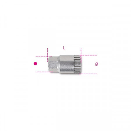 Cheie butuc pedalier Shimano, ISIS 3973/4