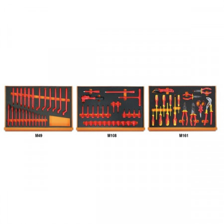 Set 66 scule asortate, 1000V, in suport burete 5988VHB-MQ