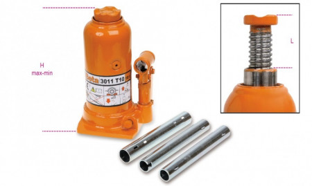 Cric hidraulic tip butelie, capacitate 10t 3011T 10