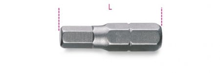 Set 10 biti hexagonali 4mm 861PE 4