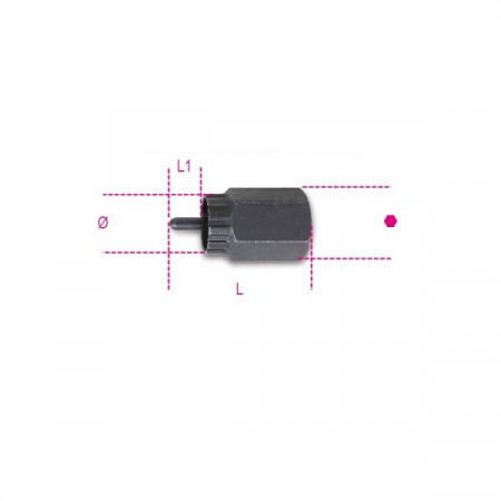 Cheie pinion cu ghidaj Campagnolo 3984/4