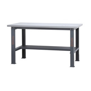 Banc de lucru cu blat inox, lungime 1600mm, C58BC-X1,6