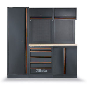 Banc de lucru modular atelier C45PRO 2.0 BW