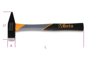 Ciocan 500g cu maner din fibra 1370T 500