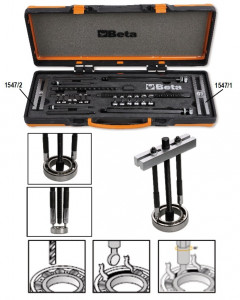 Trusa extractoare rulmenti printre bile 1547/C6