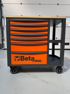 Dulap mobil 7 sertare blat de lemn, Beta RSC24L/7-O