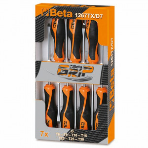Set surubelnite TORX, 7 piese 1267TX/D7