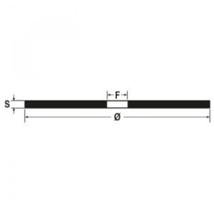 Disc taiere otel si inox, subtire, pentru polizor unghiular TOP LINE 11032
