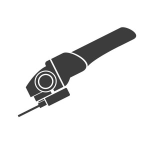 Disc conic lamelar abraziv pentru slefuit, zirconiu, spate fibra de sticla, Ø180mm, PREMIUM LINE 11210C