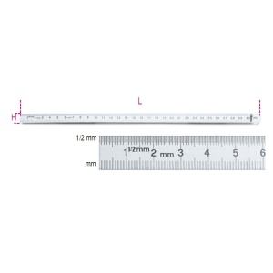 Rigla gradata flexibila, 1682 300