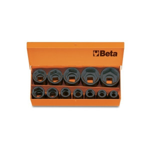 Set tubulare de impact, actionare 1/2'', 10-32mm, 12 piese 720/C12