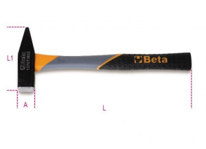 Ciocan 800g cu maner din fibra 1370T 800