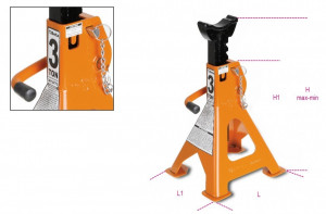 Set capre sustinere, capacitate 3t 3010T 3