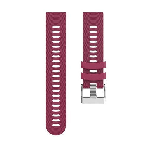 Curea ceas silicon universala , latime 22mm, quick release, visiniu, eR D L
