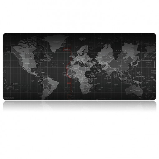 Mouse pad profesional pentru jucatori harta lumii 80x30 cm , eR D L