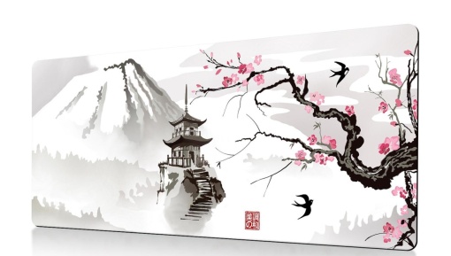 Mousepad profesional pentru jucatori, negru/rosu, 90x40cm, eR D L