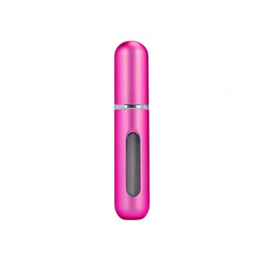 Recipient reincarcabil pentru parfum 5ml, roz aprins, eR D L