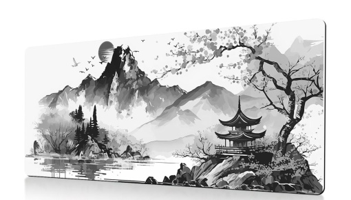 Mousepad profesional pentru jucatori, negru, 90x40cm, eR D L