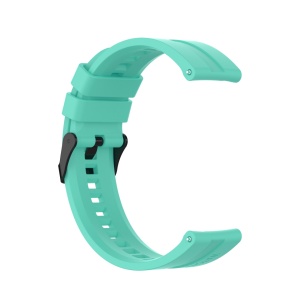 Curea ceas silicon universala, latime 20mm, quick release, aurora blue, eR D L - Img 2
